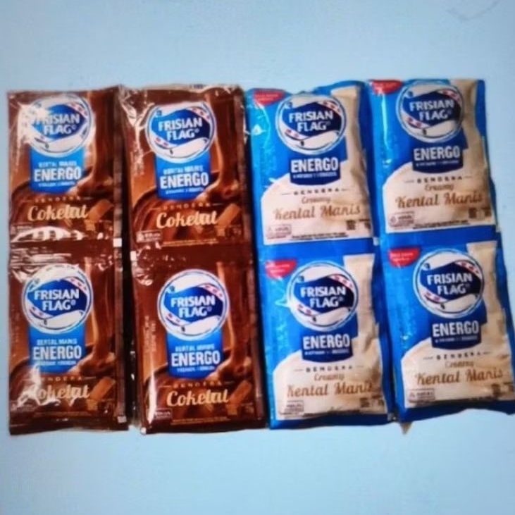 Susu Kental Manis Frisian Flag Sachet 1 Renceng 6 Sachet
