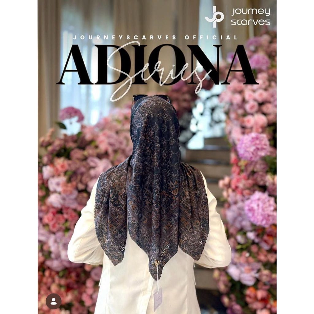 (FREE POUCH)Voal motif Adiona series Ayu series Aksara series Mutia series Araya series Granada seri