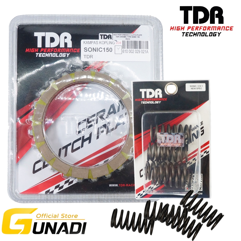 Paket Per + Kampas Kopling Pir Clutch Plat Ceramic TDR  Ori Sonic 150 / New CBR 150R K45G K45N All N