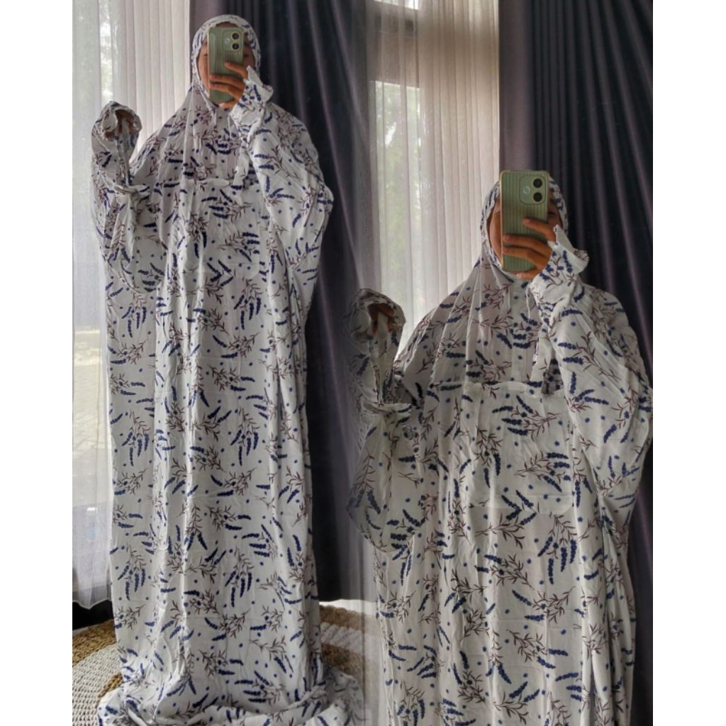 MUKENAH HADRAMAUT MOTIF BY AL ADAWIYAH COLLECTION
