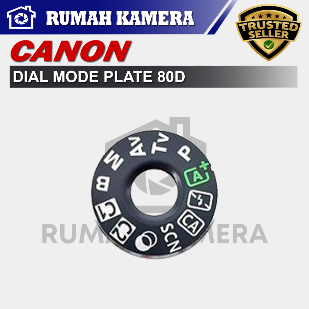 Dial Mode Plate Kamera Canon 80D NEW