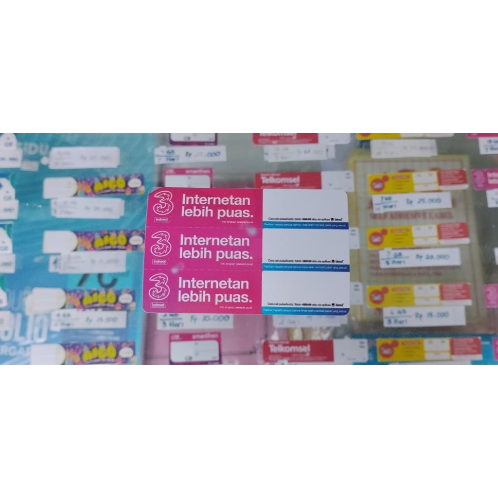 Voucher Kosong Tri Nasional - bahan inject exp 2027