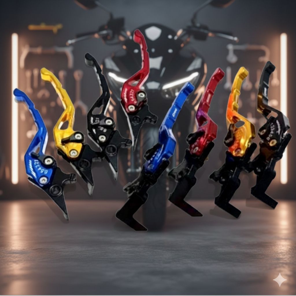 Handle rem brake variasi two tone aksesoris motor mio/mio soul/beat/beat street/vario/vario 125/150