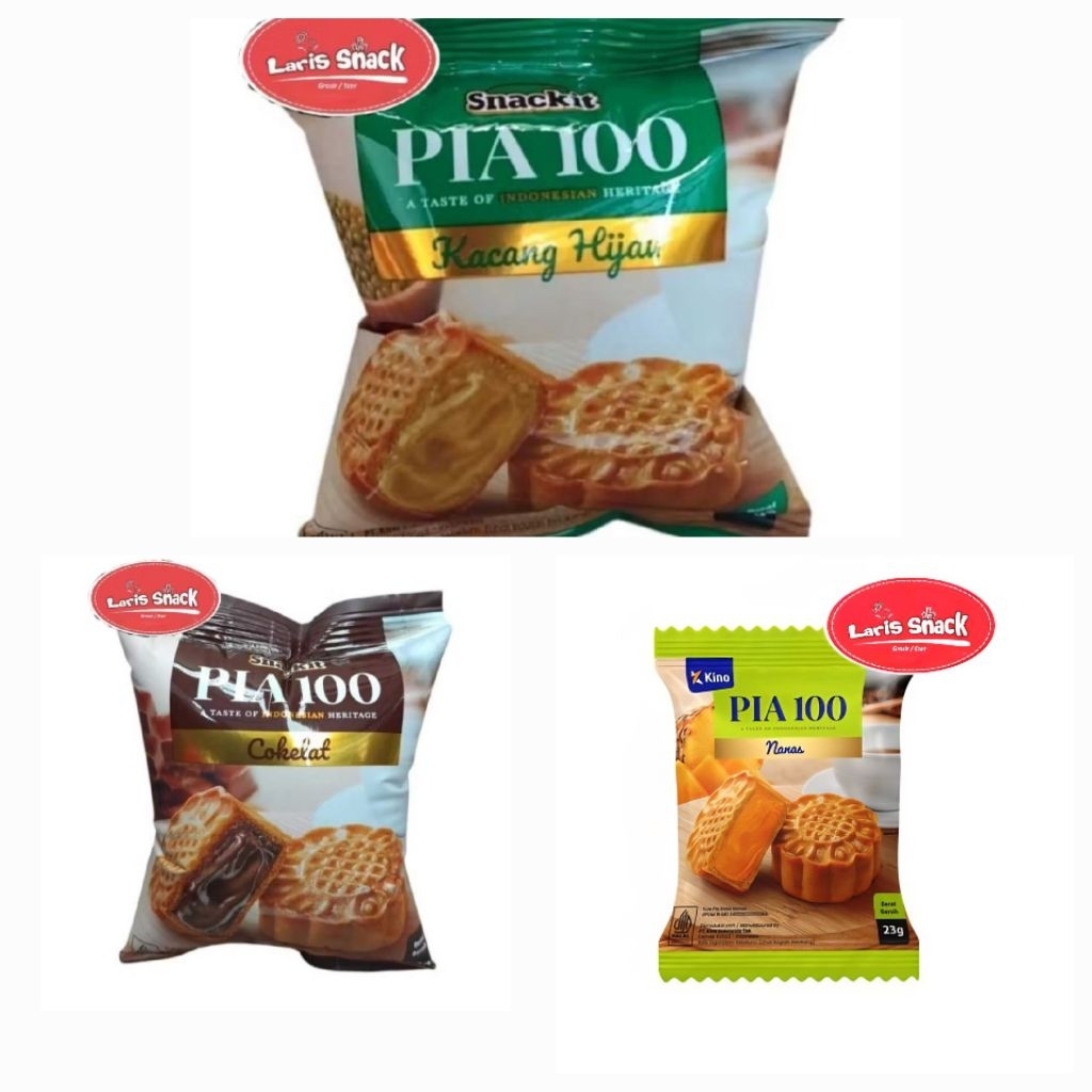 SnackIt Pia 100 Aneka Rasa Renceng Pia Sachet (Isi 10 Bks)