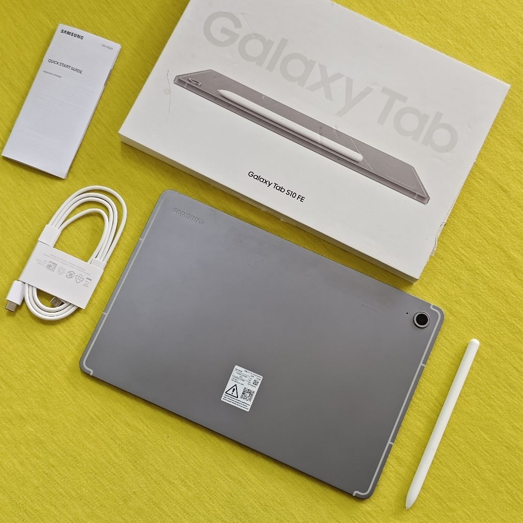 SAMSUNG Tab S10 FE wifi only 8/128GB second preloved Terawat original