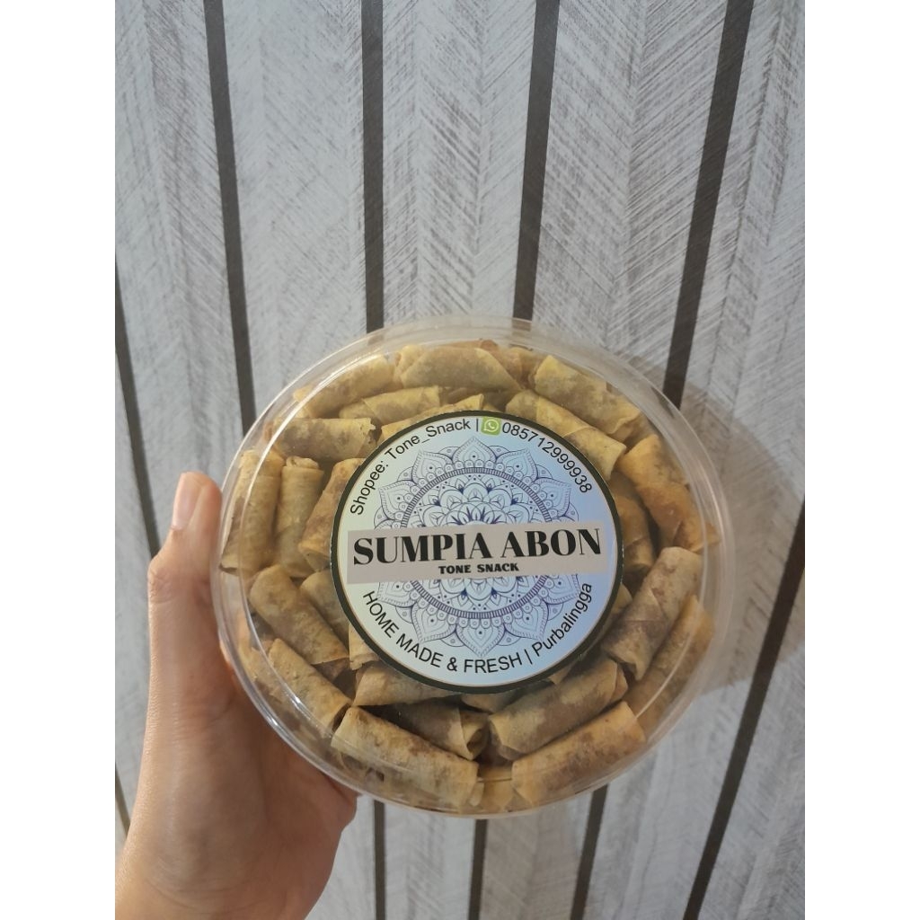 Sumpia Abon Sapi Toples 400gram