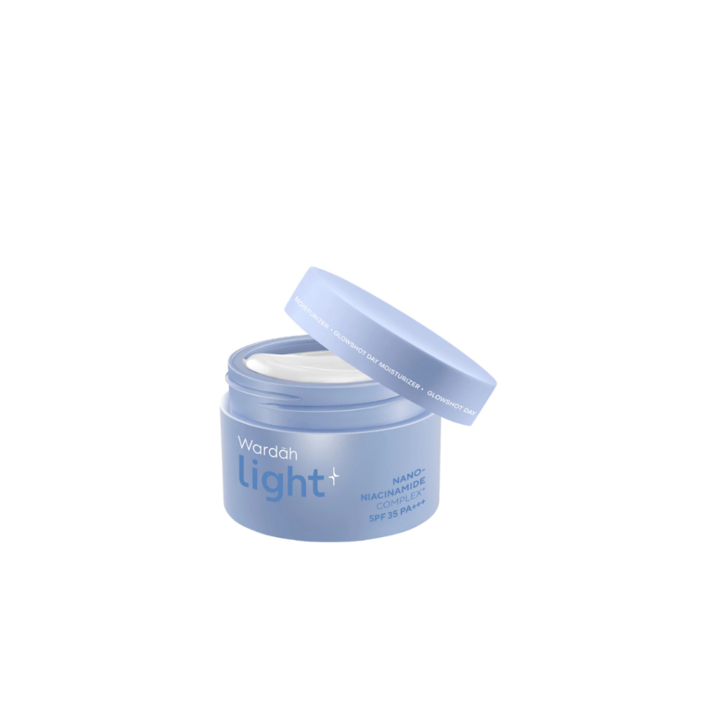 AyRa Beauty - WARDAH Lightening Glowshot Day Moisturizer | Light+ Cream Niacinamide Brightening Mois