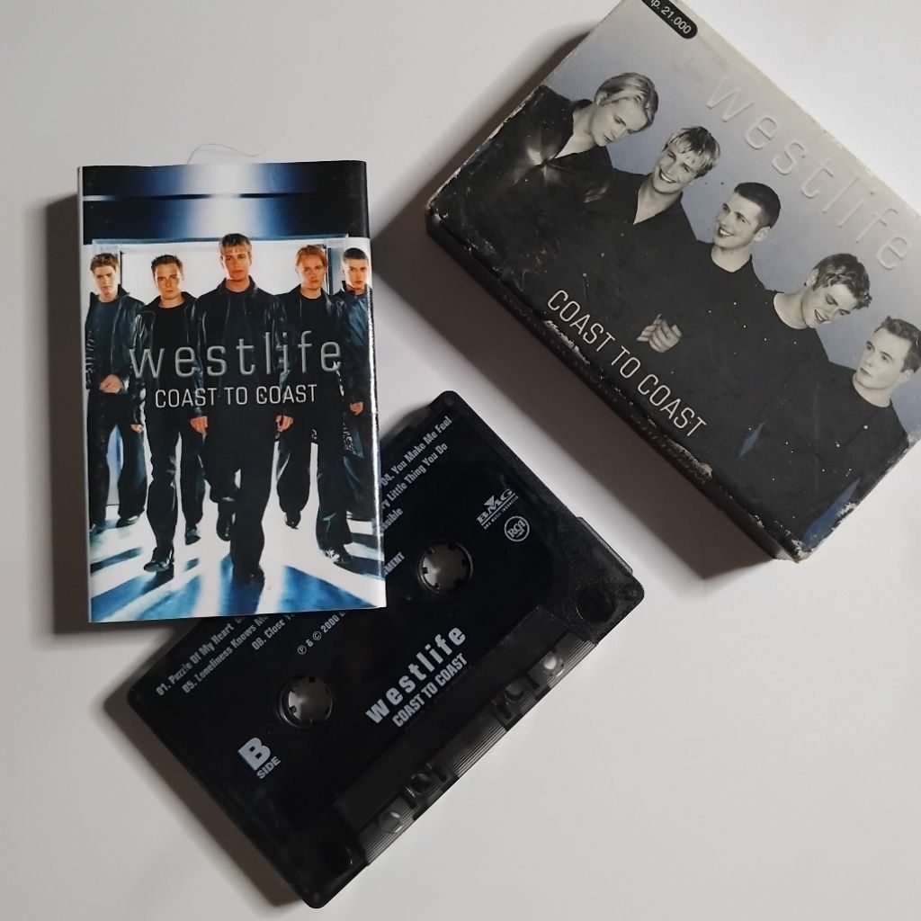 Kaset Pita Westlife Coast To Coast