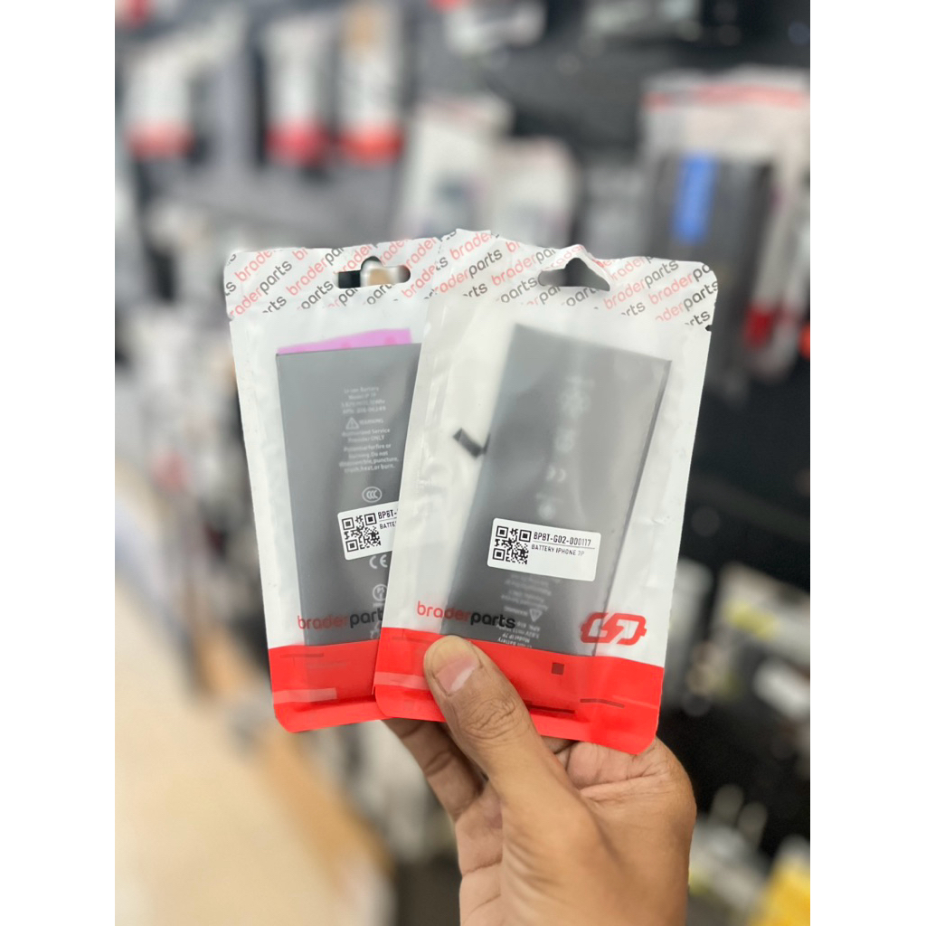 BATRE IPHONE 7 PLUS ORIGINAL 100% BRADERPARTS KUALITAS TERBAIK BERGARANSI TERMURAH