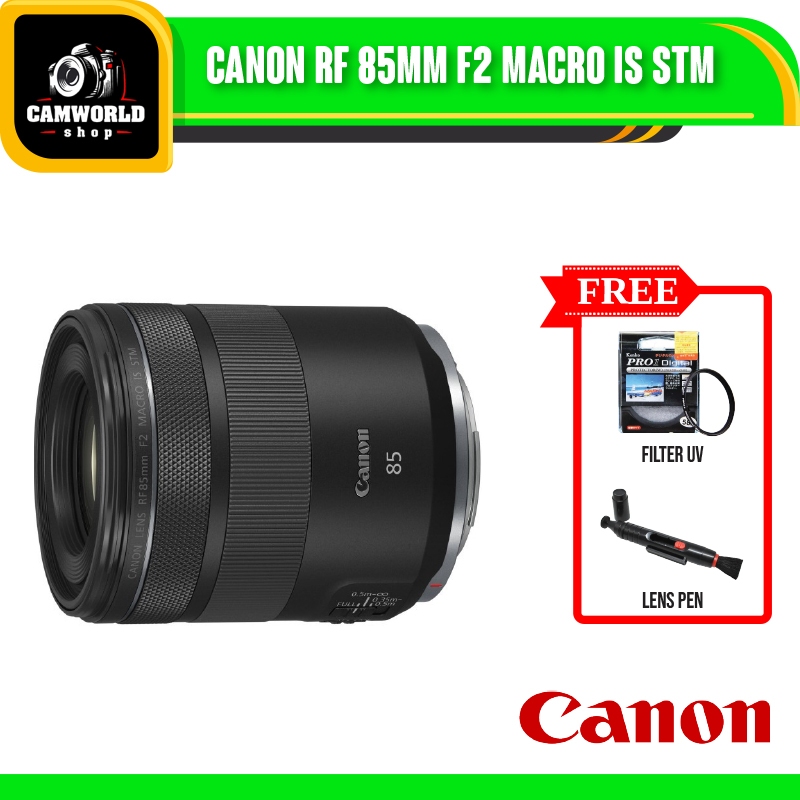 Canon RF 85mm f2 Macro IS STM - Lensa Canon RF 85mm F2 Macro