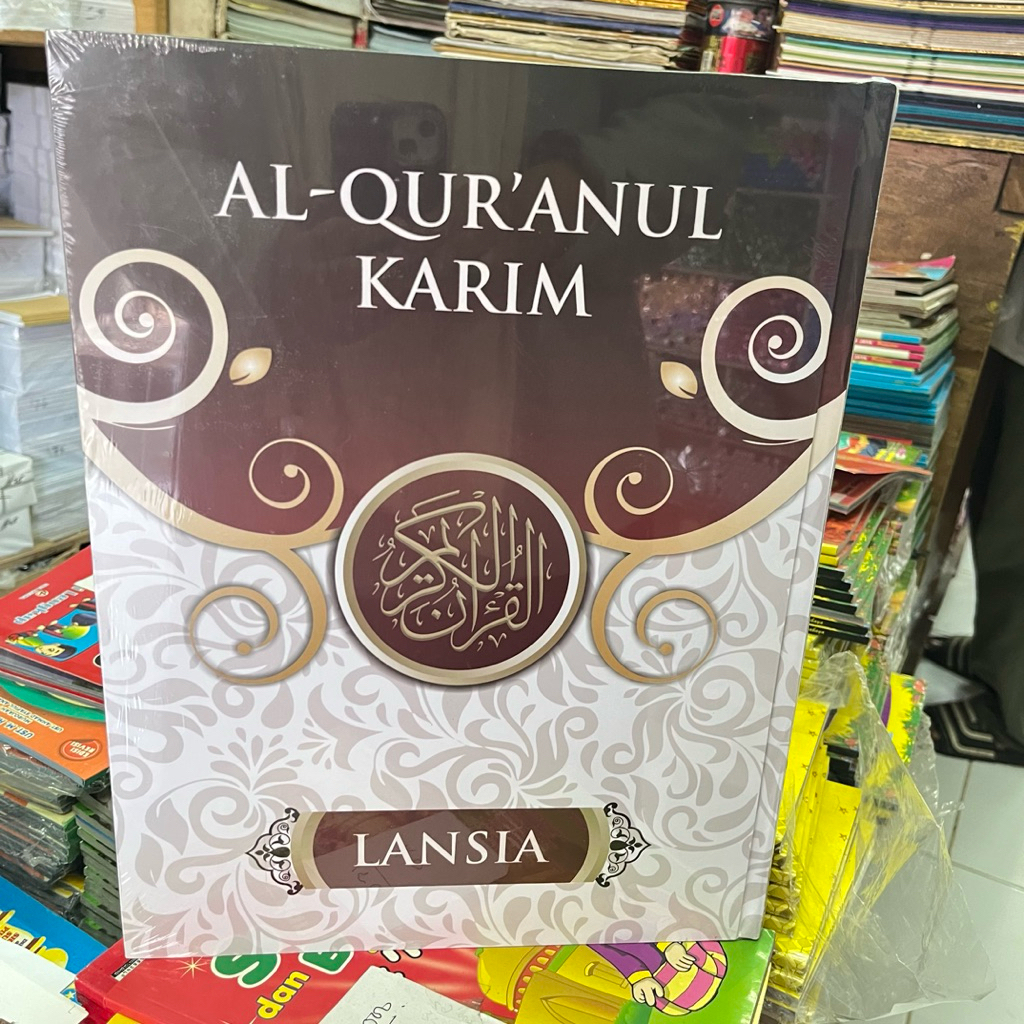 Al Quran jumbo besar lansia