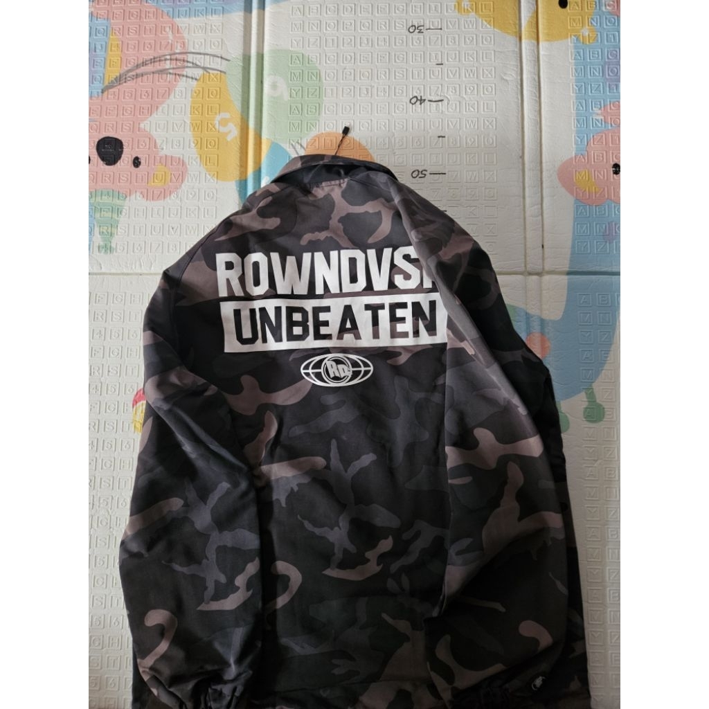 coach jaket army rown
