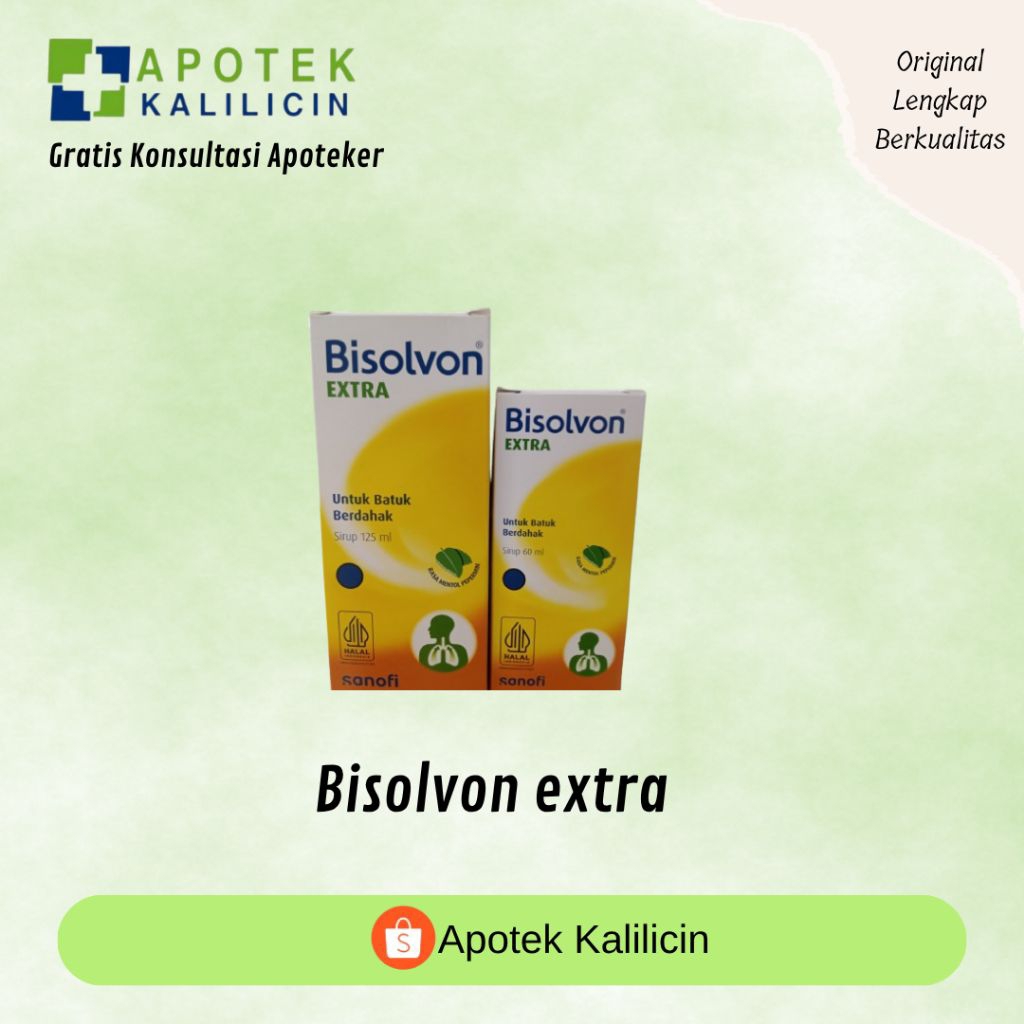 BISOLVON EXTRA PAPERMINT PEREDA BATUK BERDAHAK