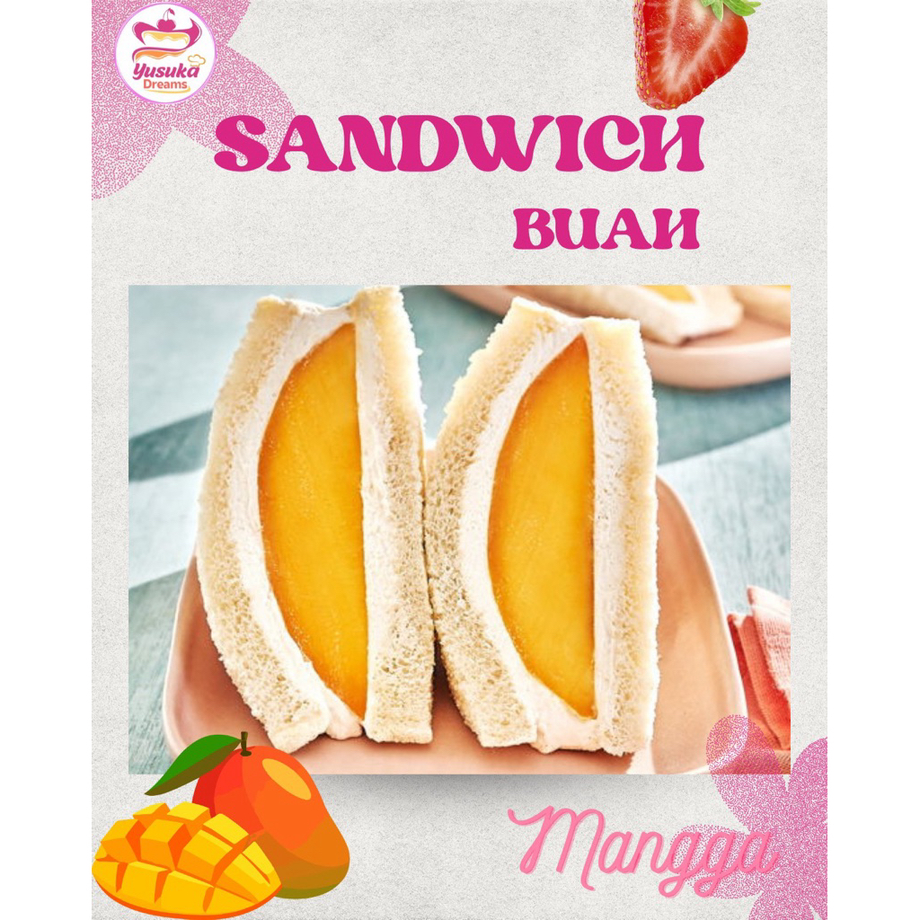 Fruit Sando (sandwich buah), mangga