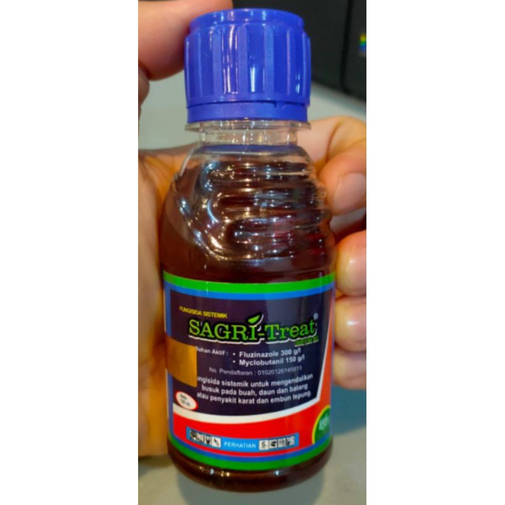 obat pertanian fungisida sistemik SAGRI TREAT 100ml