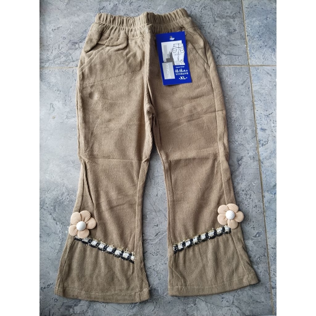 celana cutbray coduroy