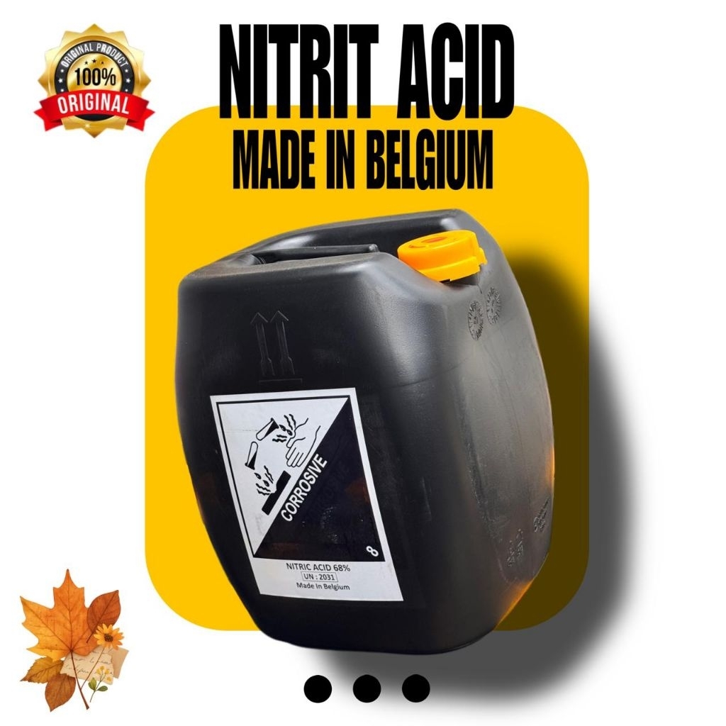 NITRIT ACID 68% HNO3 | MADE IN BELGIUM | NEW AND ORIGINAL PRODUCT