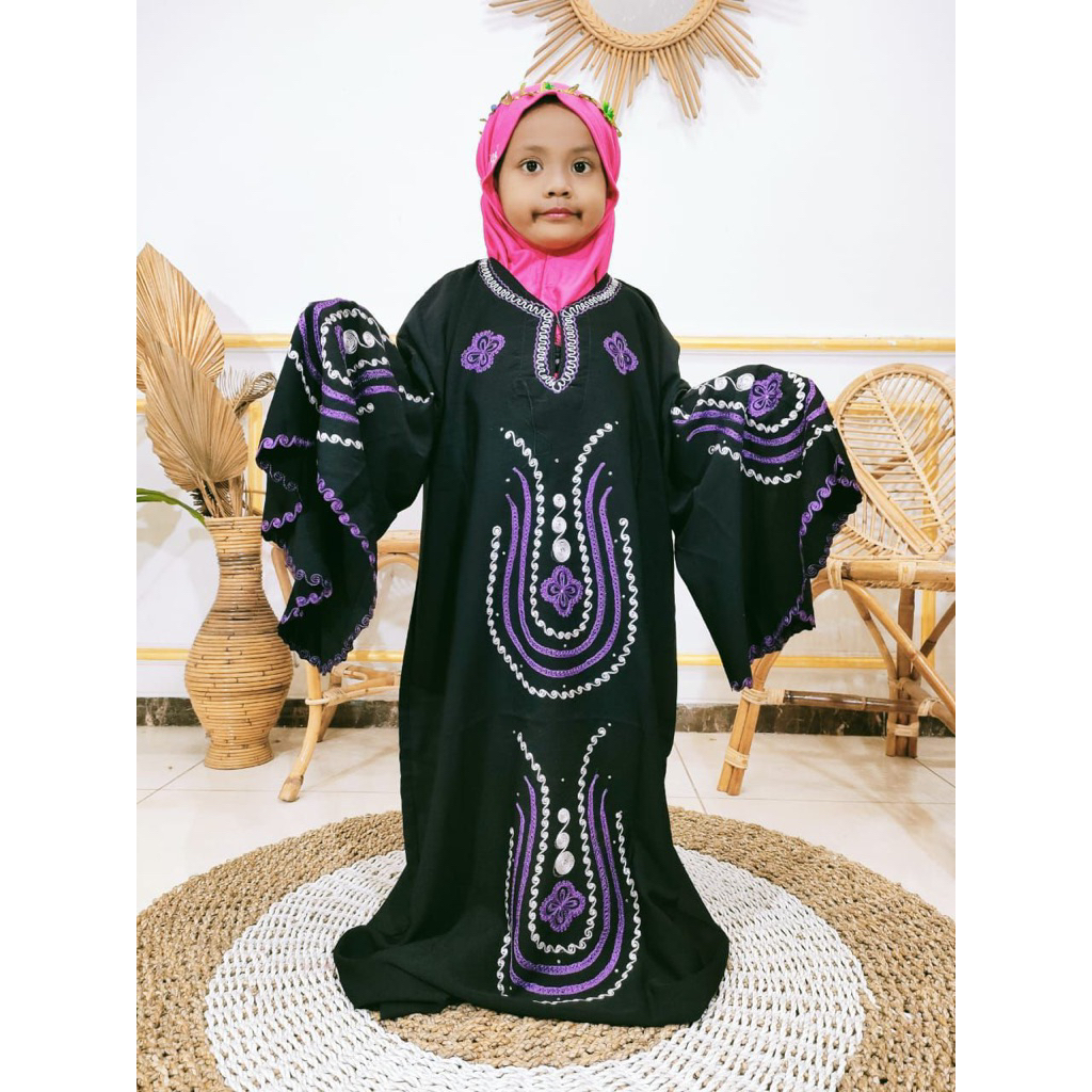 ABAYA SHOLAT ARAB PAYUNG SIZE S