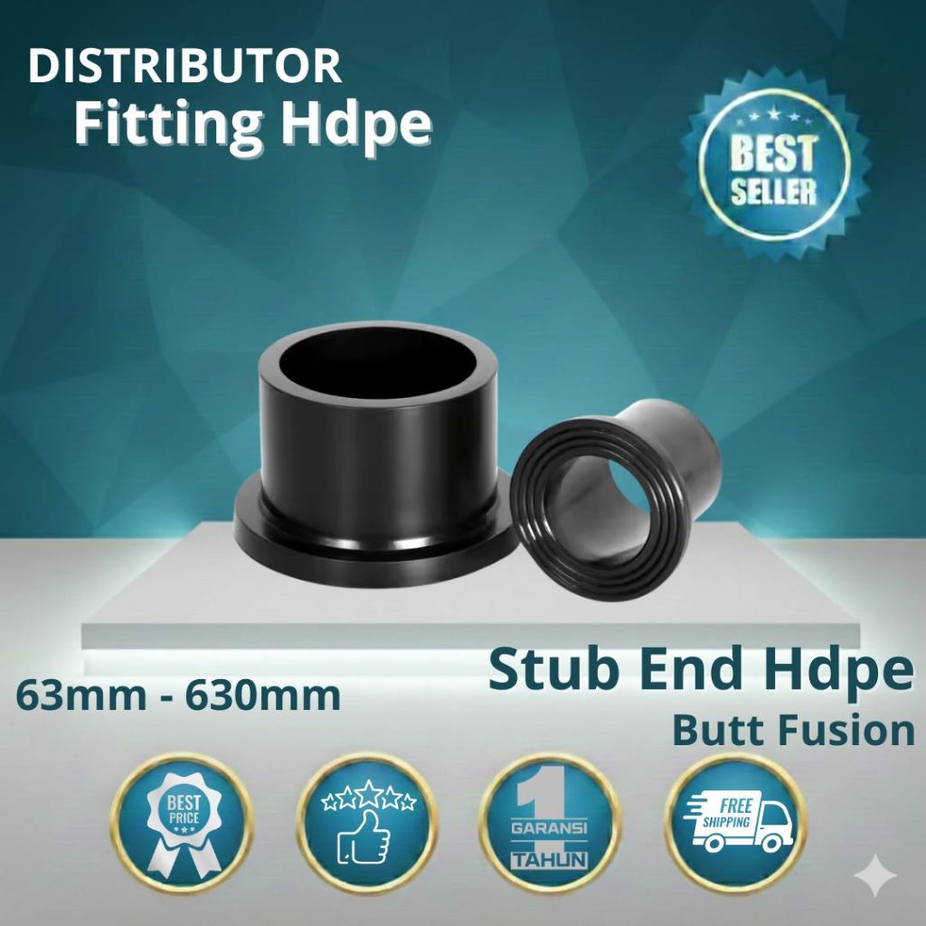 Stub End Pipa Hdpe 2 Inch Butt Fusion | Distributor Fitting Hdpe Murah