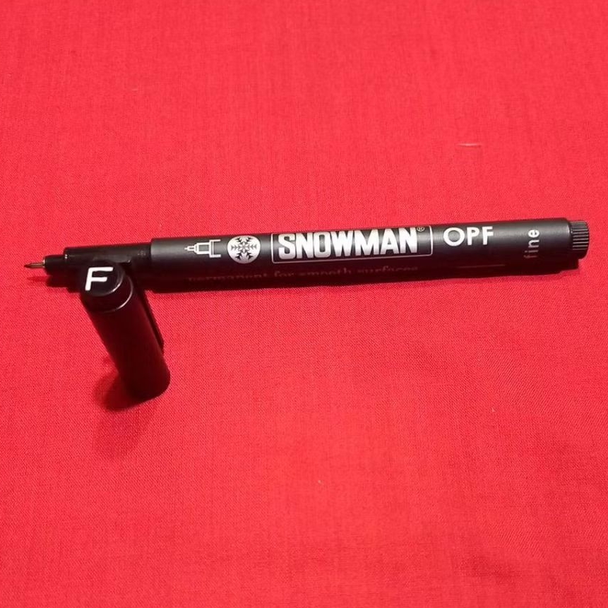 Pen Snowman Permanent OPF Tipe F