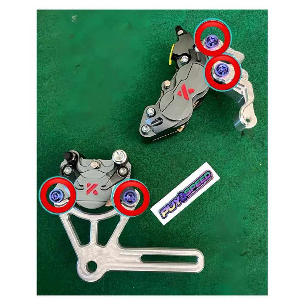 Baut Breket Kaliper KTC TITANIUM GR5