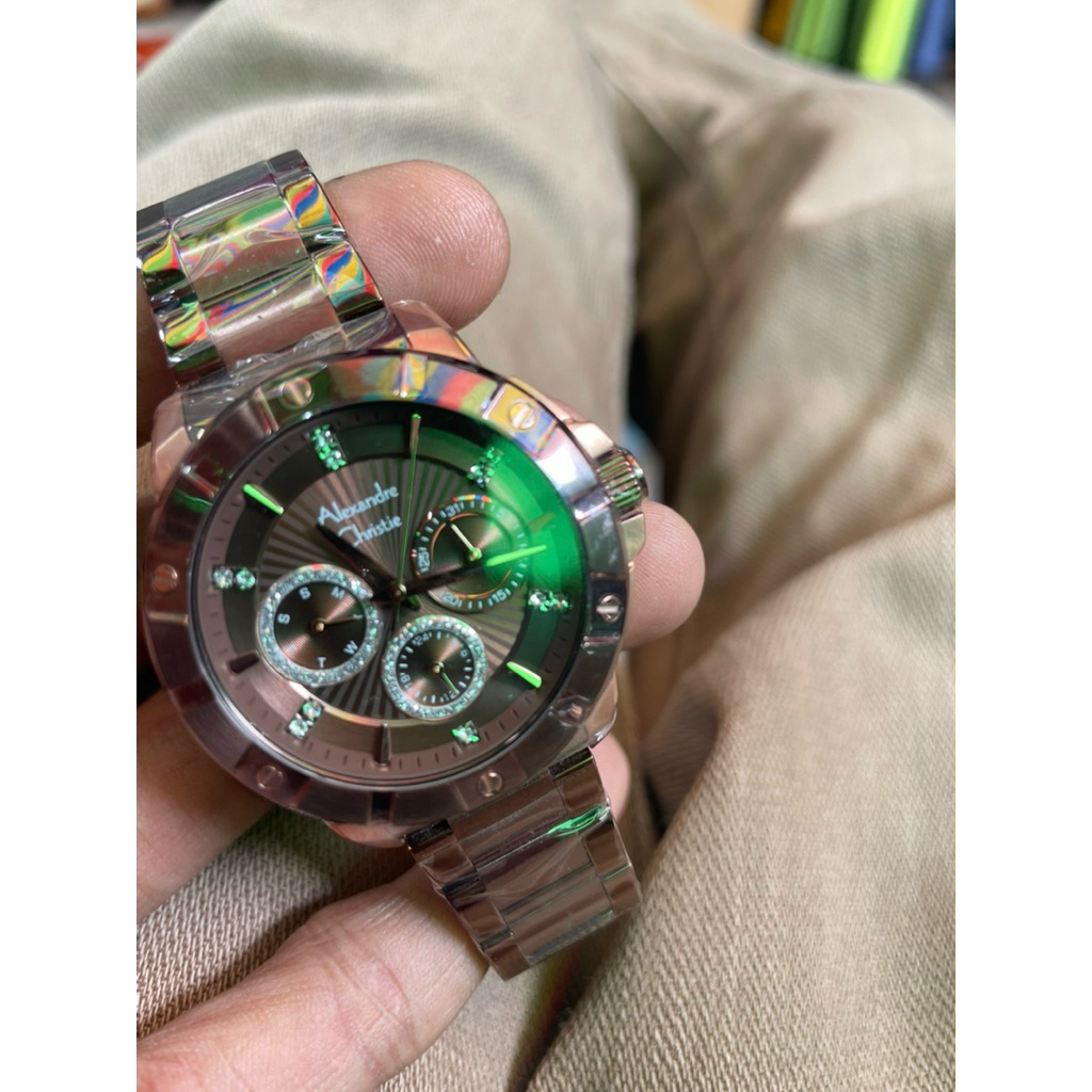 jam tangan alexandre cristie wanita original