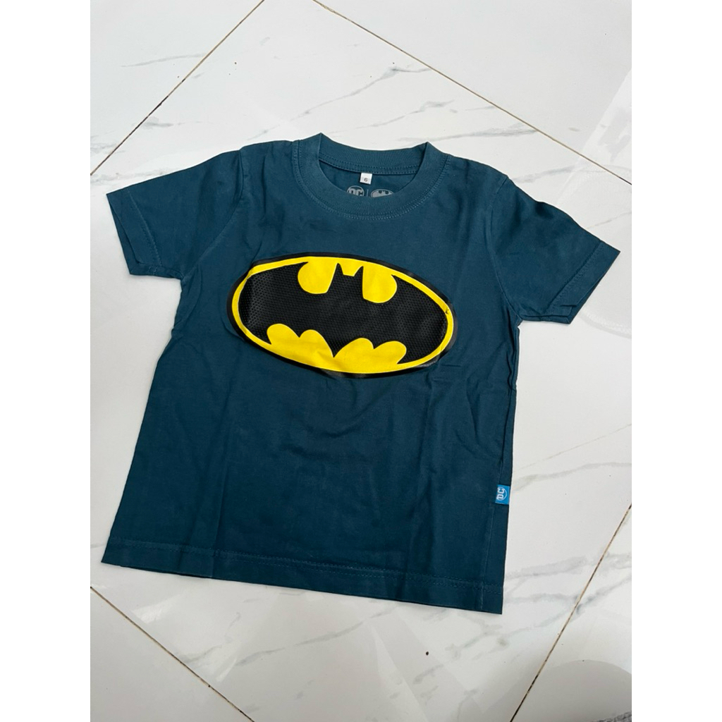 Kaos Batman Anak - Ukuran Umur 3-4 tahun