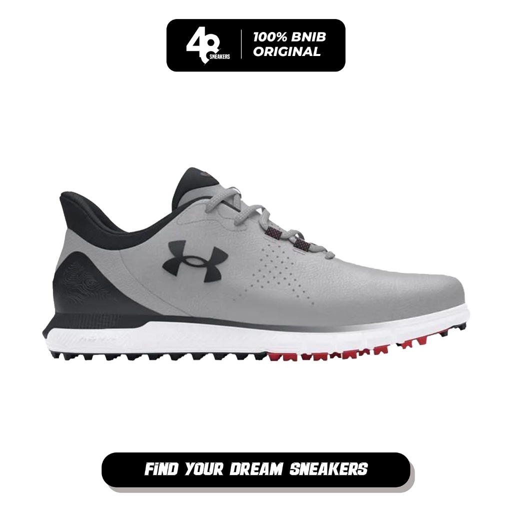 Sepatu Golf Pria Under Armor Drive Fade Spikeless Wide (3027085-101) Original