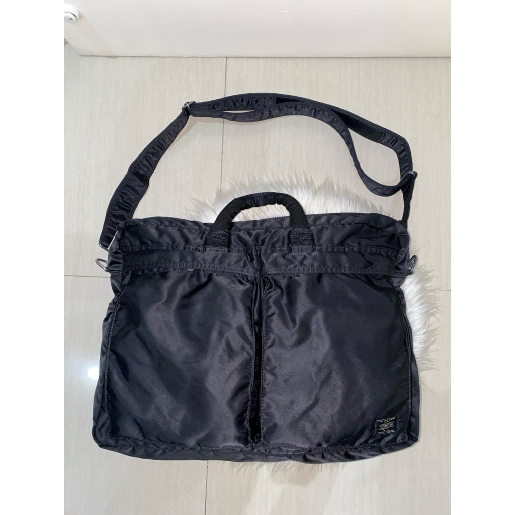 Tas Porter Yoshida & Co. Tanker 2-Way Briefcase Duffle Bag Black Original Made in Japan