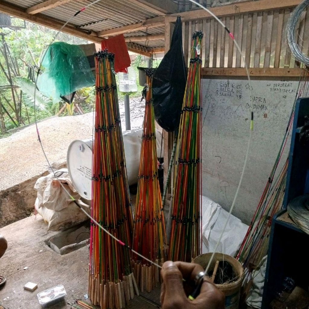 Joran Telkom lentur lilit super lentur cocok banget untuk mancing waderan