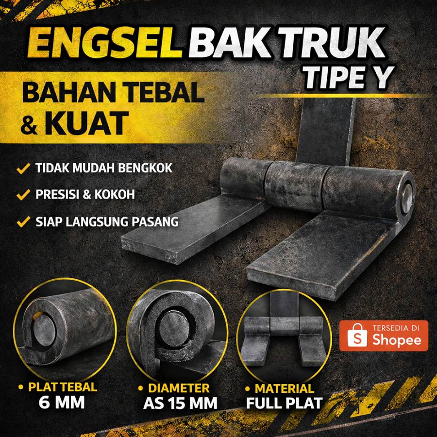 Engsel Truk Bak Besi - Engsel Bak Truk / Engsel pintu Bak Truk