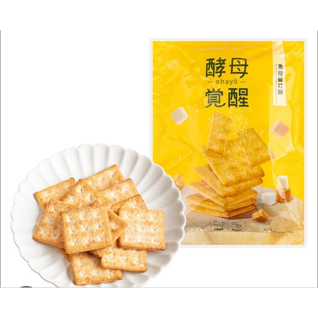 Ohayo Triko Yeasty Soda Crackers Sugar Flavour