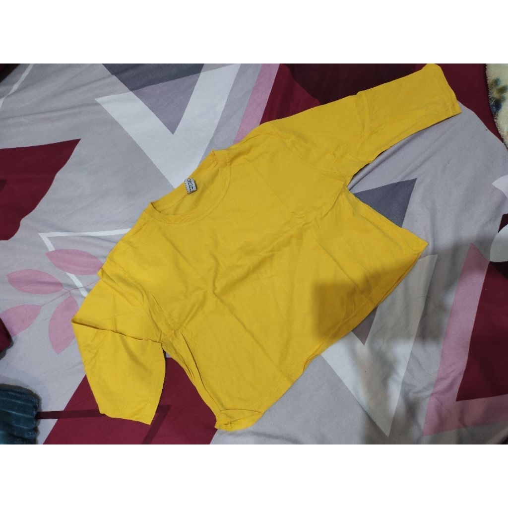 Preloved baju croptop senam wanita
