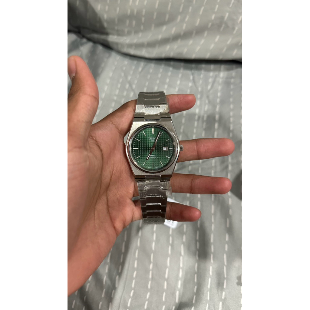 t1ssot prx powermatic green dial