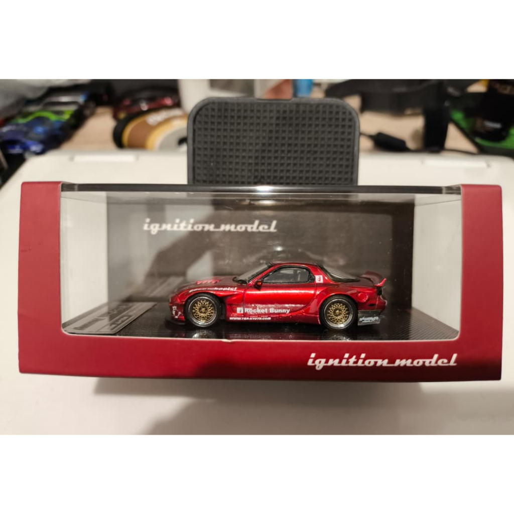 Ignition Model Rx7 FD Rocket Bunny Merah / Red