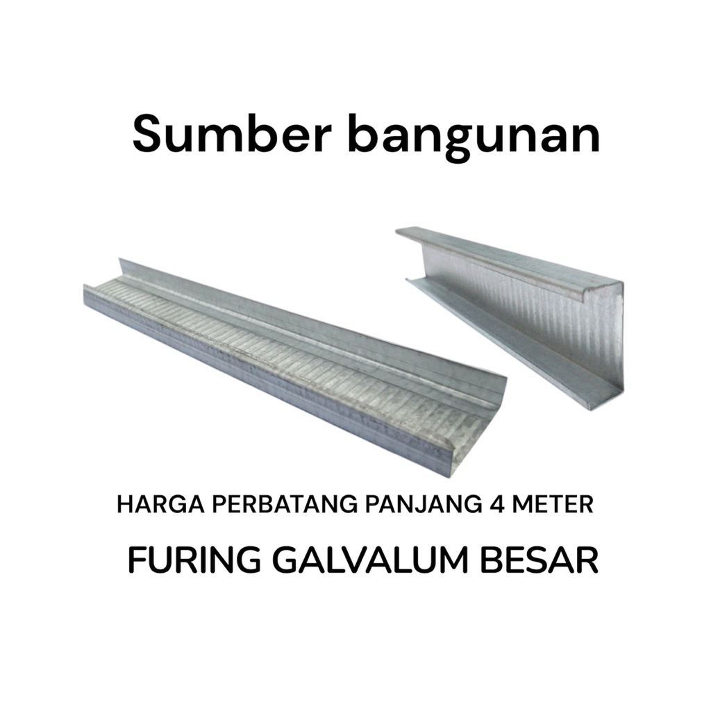 FURING PLATFORM GALVALUM BESAR PANJANG 4METER (HARGA PER 1BATANG)