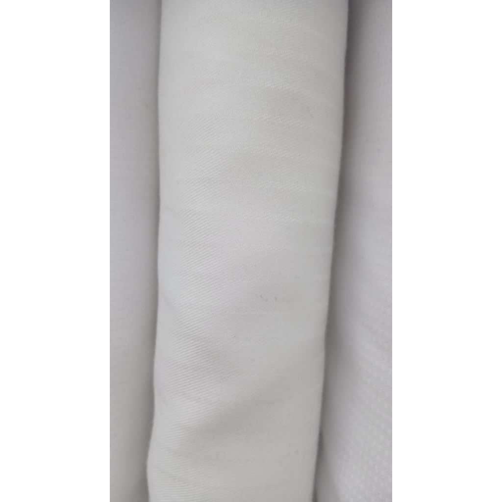 KAIN KATUN PUTIH EMBOSS/KAIN KEMEJA PUTIH EMBOSS ETNIK /KAIN KATUN PUTIH PREMIUM