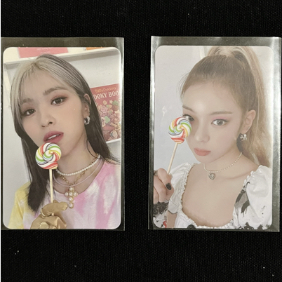 Offiical Photocard ITZY Crazy in Love