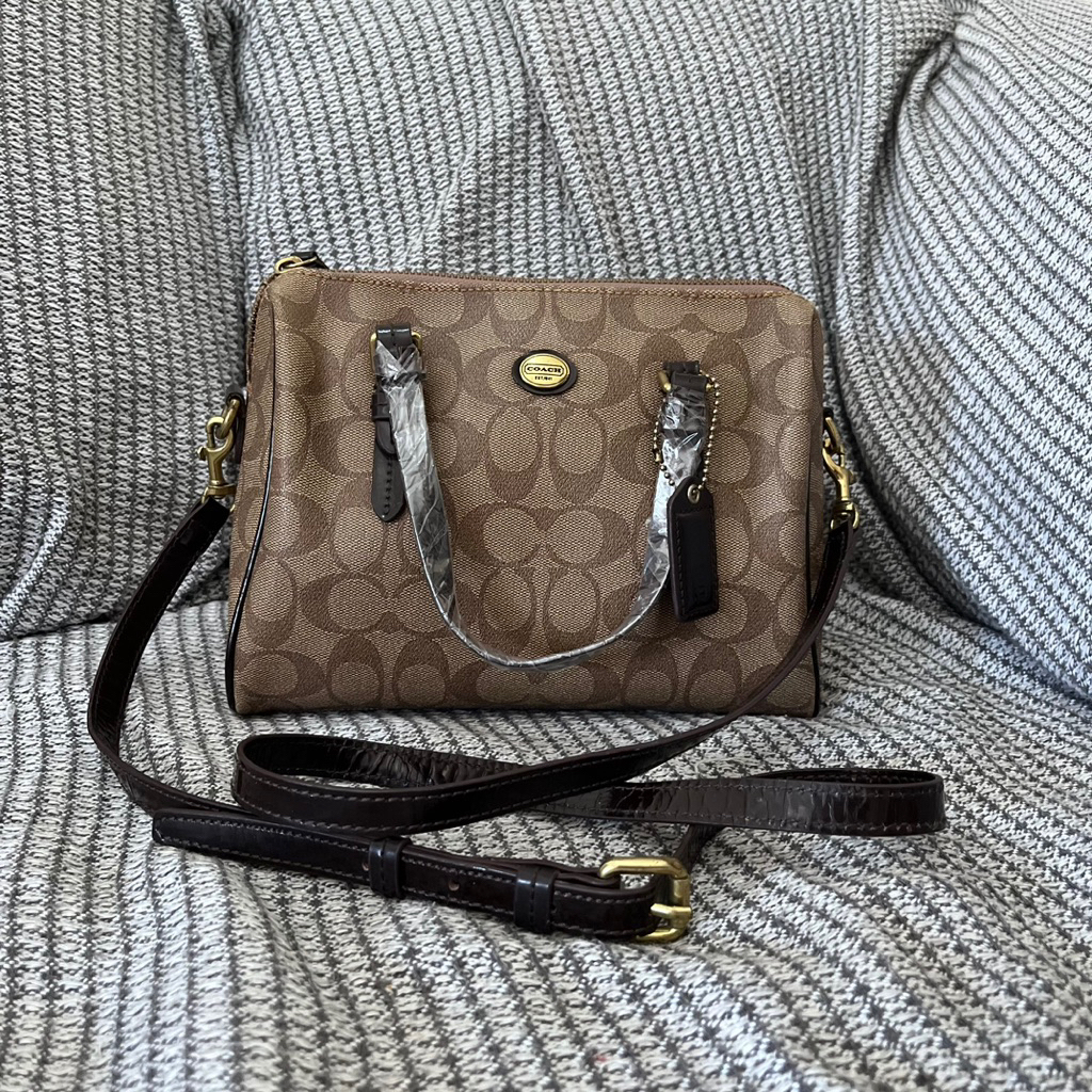 coach bennet signature preloved vintage