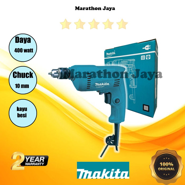Mesin bor listrik MAKITA m0600b ORIGINAL asli garansi resmi 2 tahun makita indonesia power
