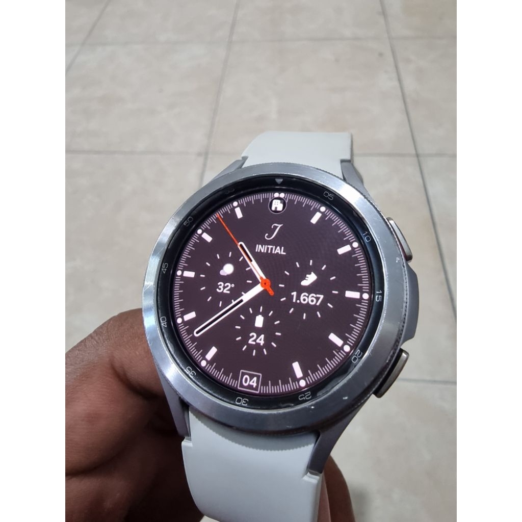 samsung galaxy watch 4 classic 46mm silver