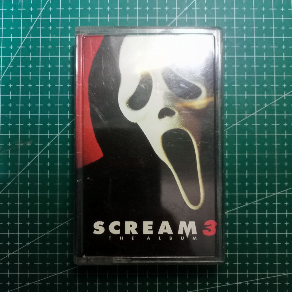 Kaset Soundtrack - OST Scream 3 (Creed, Slipknot, System Of A Down, Incubus, Godsmack, etc)