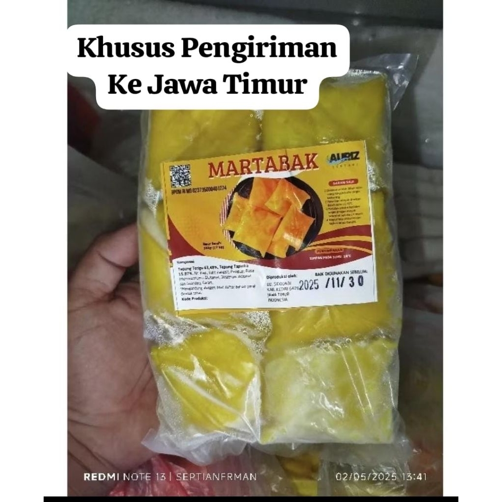 Gorengan Martabak Frozen Food