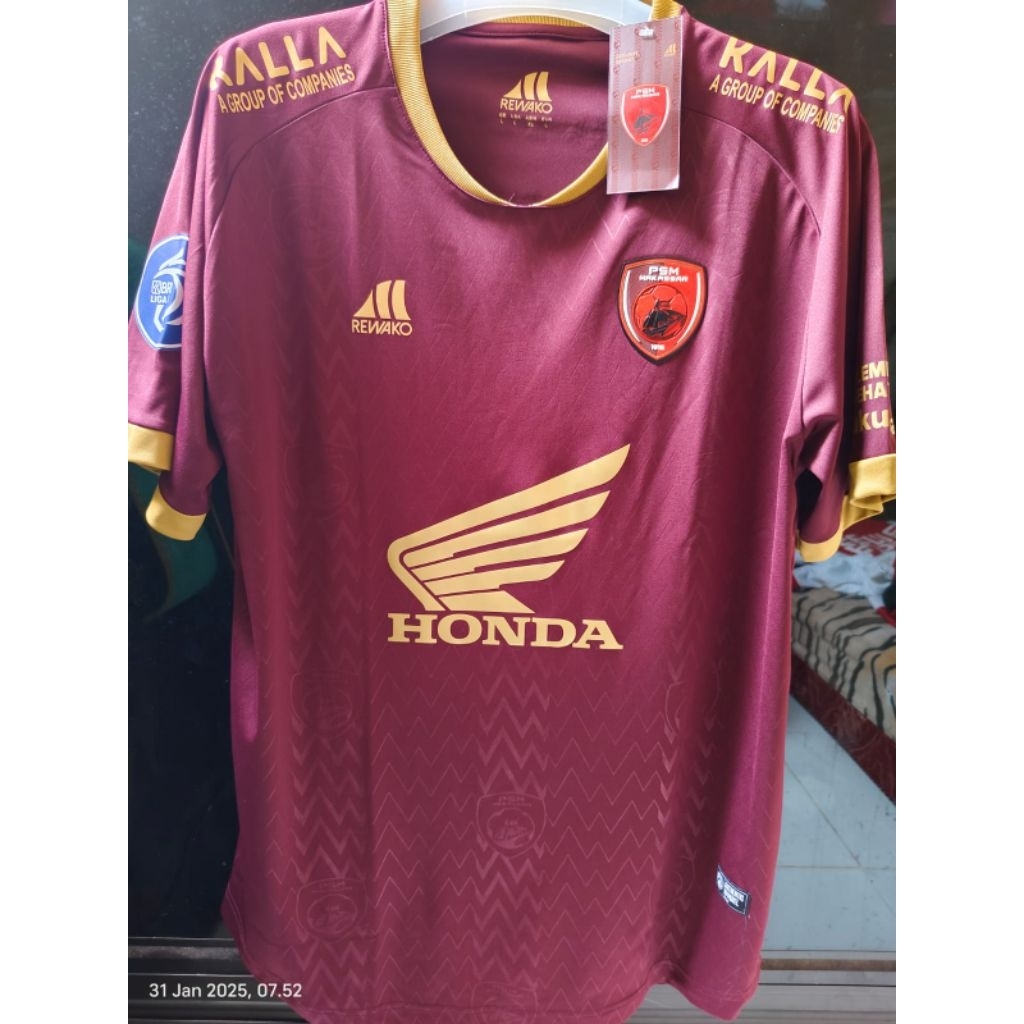 Jersey PSM Makassar home 2022/2023