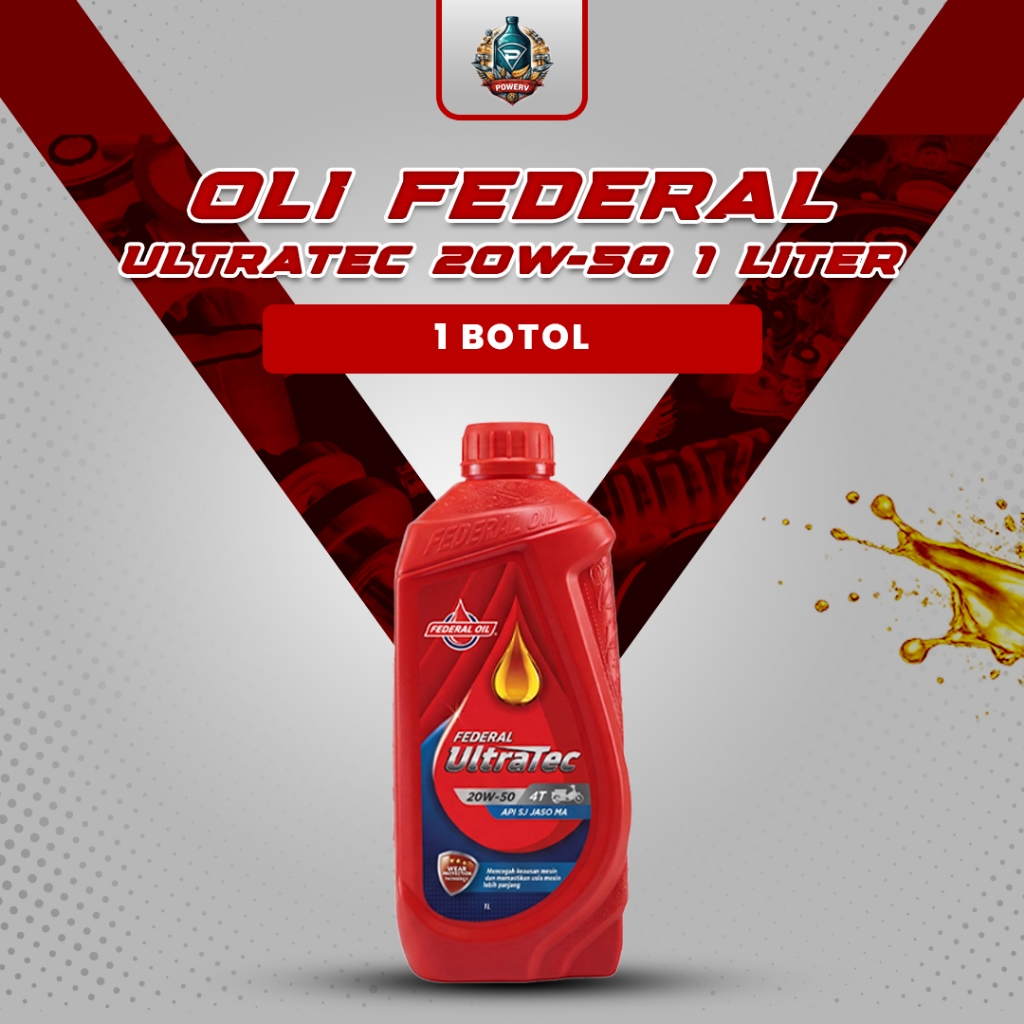 OLI FEDERAL ULTRATEC 1 LITER 20W-50 Non Matic