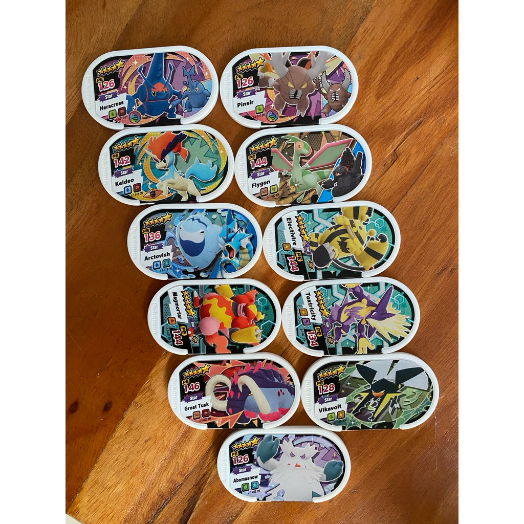 Chip / Tag B5 Pokemon mezastar Galaxy season 1