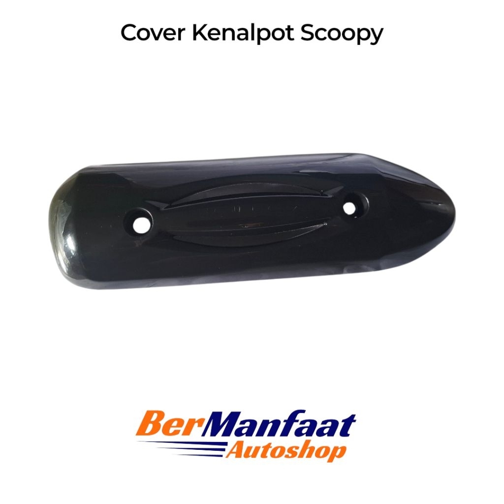Cover Knalpot/Tameng Scoopy Karbu Scoopy Fi (2013-2016)