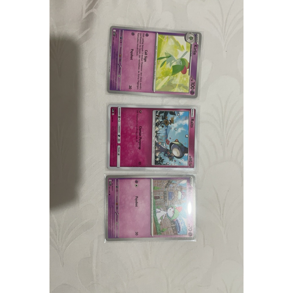 Pokemon Card TCG - Ralts, Kirlia