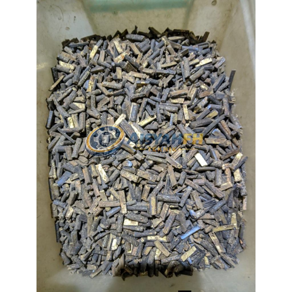 Segmen Bekas Untuk Mata Bor Sumur Tebal²  ½kg