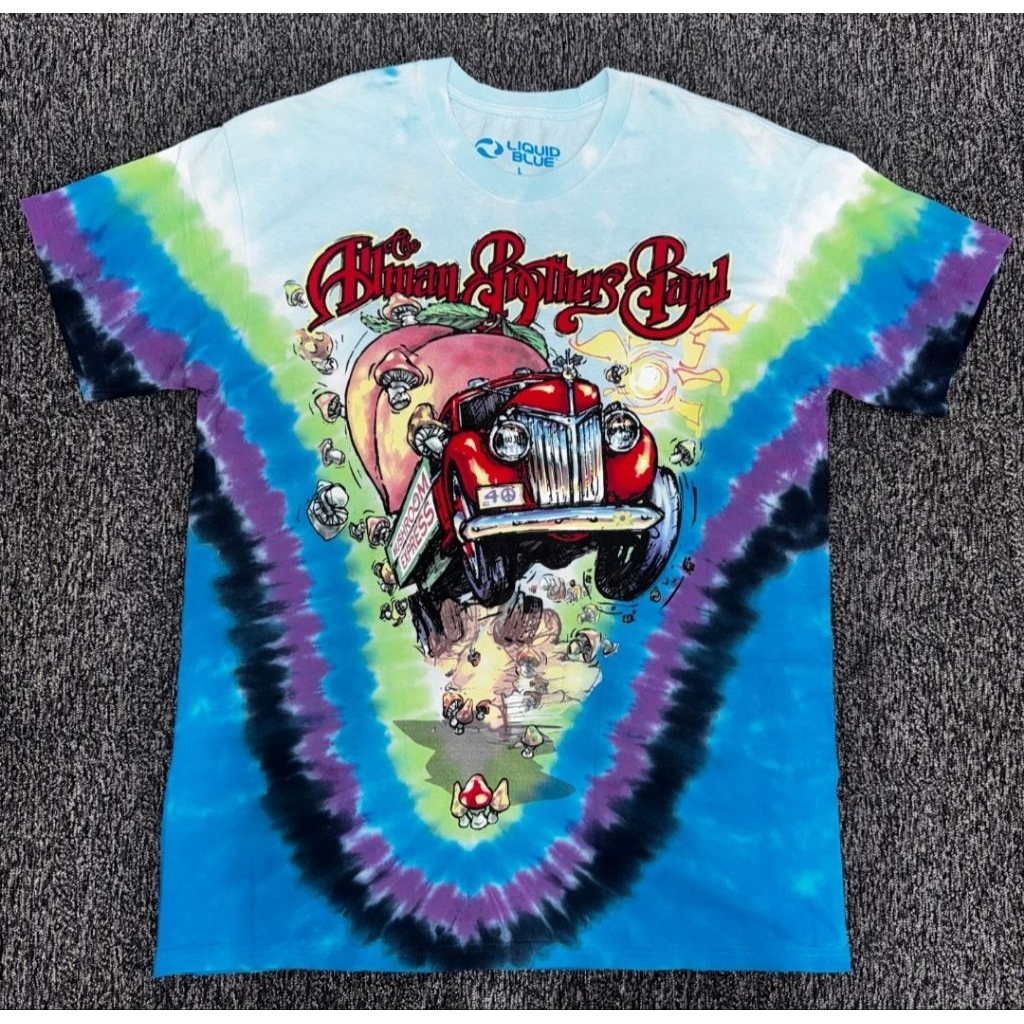 Official T-Shirt Original Liquid Blue - The Allman Brothers Band
